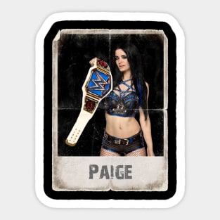 Paige Sticker